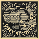 Worldwide Obey Records - 3.75" x 3.75"
