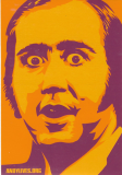 Andy Kaufman (Orange) - 2.75" x 4"