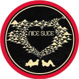 Nice Slice (Hearts) - 3.5"