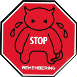 STOP REMEMBERING - 4.38" x 4.38"