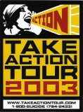 Take Action Tour 2003 - 3" x 4"