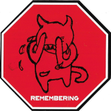REMEMBERING - 4.38\" x 4.38\"