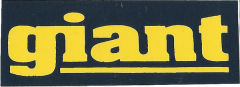giant (Yellow) - 3" x 1.13"
