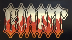 GIANT flames - 3.5" x 2.38"