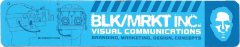 BLK/MRKT INC. (Blue) - 6" x 1.25"