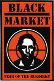 Black Market (Fear of the BLK/MRKT) (Dark Orange) - 1.88" x 2.75"