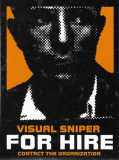 Visual Sniper For Hire - 2.13" x 2.88"