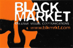 BLACK MARKET - 2.75" x 2"