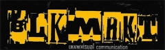 BLKMRKT (Yellow)- 4" x 1.25"