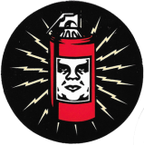 Grenade (Black) - 2.5\"