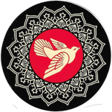 Dove (Black/Red) - 2.5\"