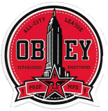 OBEY ALL-CITY LEAGUE - 2.5\"