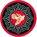 Dove (Black/Blue) - 2.5\"