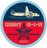 Giant AIR International Propaganda (Blue) - 3"