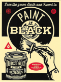 Paint It Black (Brush/Red) - 3.5" x 4.75"