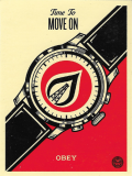 Time To Move On (Red) - 3.5" x 4.75"