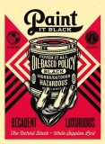 Paint It Black (Can/Cream) - 4.75" x 6.5"