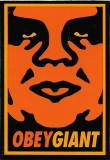 OBEYGIANT (Orange) - 2" x 3"