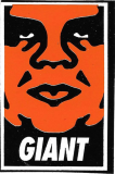 GIANT (Orange) - 1.75" x 2.75"