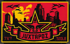 Juxtapoz (Yellow Misprint) - 7.25" x 4.5"