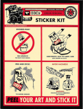 Sticker Kit - 4" x 5.25"