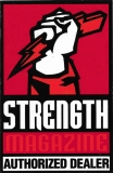 Strength Magazine Authorized Dealer - 4.5" x 7"