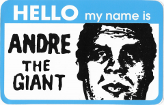 HELLO my name is (Blue) - 4" x 2.5"