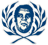 Andre Wreath (Dark Blue) - 2.13" x 2"