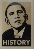 Obama (History) - 1.38" x 2"