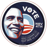 Obama VOTE - 4"