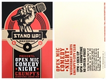 Stand Up! Records Open Mic Comedy Night