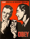 Obedience Problems (GIANT/red) - 4” x 5”