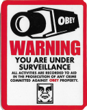 Warning You Are Under Surveillance - 2.75" x 3.5"