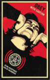 Obey With Caution - 2.38" x 3.75"