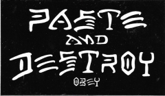 Paste And Destroy - 4” x 2.38”