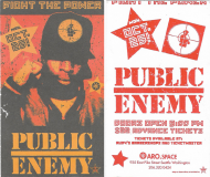 Public Enemy Ticket