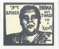 AndreThe Giant Has A Posse Temporary Tattoo - 3" x 2.5"
