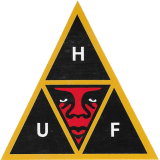 Huf Triangle (Orange) - 3" x 3"