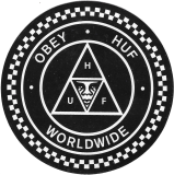 OBEY HUF WORLDWIDE - 3.5"