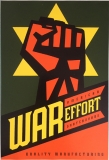 War Effort Skateboards (Fist) - 8" x 12"