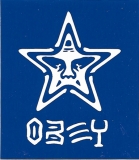 Star Stencil (Blue) - 2.63" x 3"