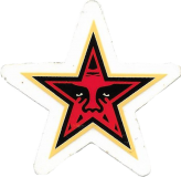 Star (Yellow/Red) - 1.75"