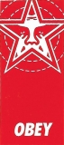 OBEY Star (Red) - 1" x 2.25"