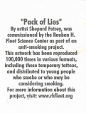 Pack Of Lies (tattoo back)