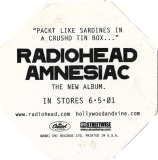 Radiohead Amnesiac back