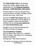 Take Action Tour 2003 Back