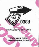 Stash Your Trash (Small Flourescent Icon)