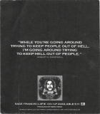 Sage Francis - LI(F)E (Back)