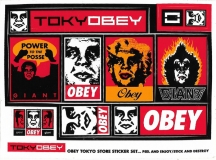 TOKYOBEY Store Sticker Set