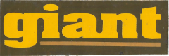 Giant (Green/Yellow) - 4.25" x 1.5"